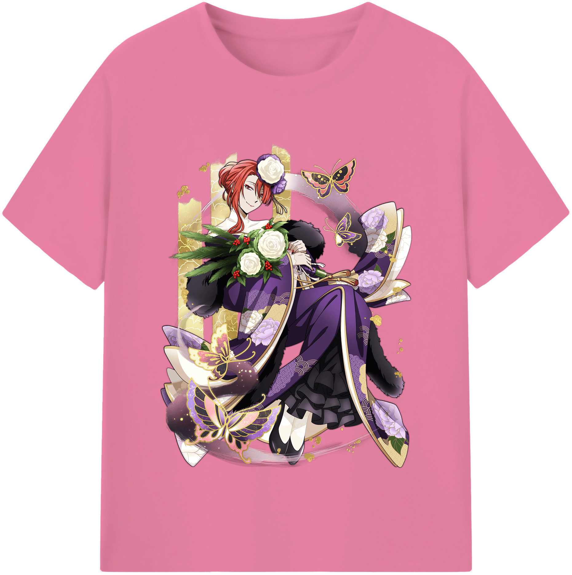 （画像用） 文豪ストレイドッグス Bungo Stray Dogs 綿100％半袖Tシャツ（フロントプリント）